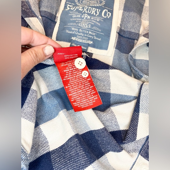 Vintage SuperDry Shirt Jacket - Picture 4 of 12